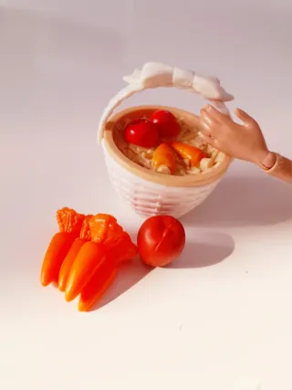 Barbie cesto di frutta e verdura