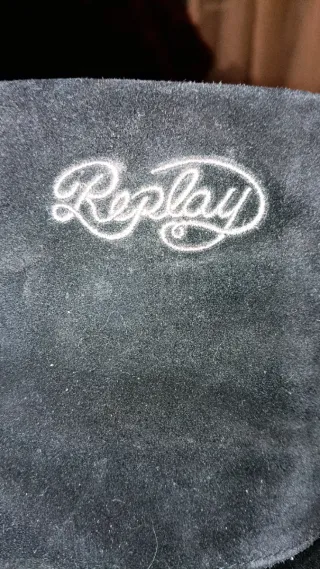 Stivali tronchetto Replay neri