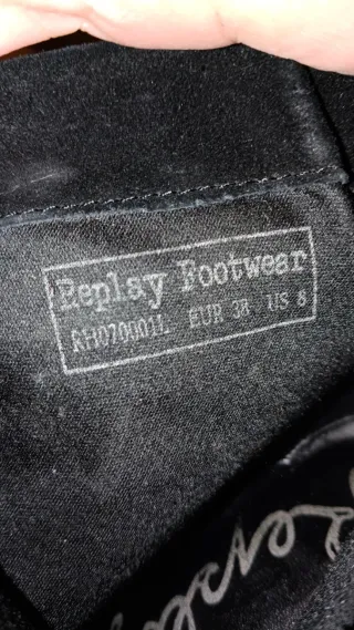 Stivali tronchetto Replay neri