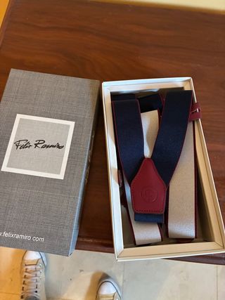 Tirantes Felix Ramiro Azul y Rojo