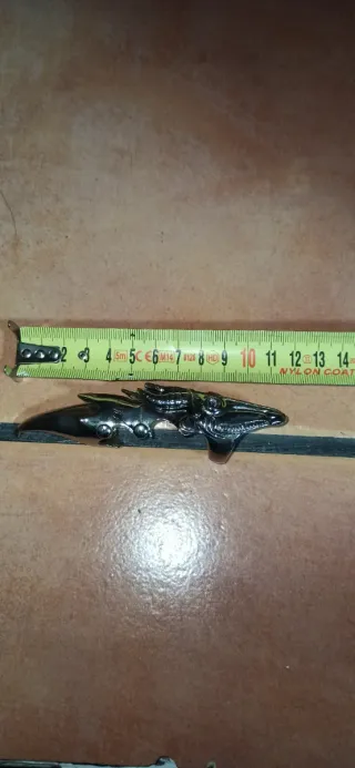 Anillo garra metálico estilo gótico