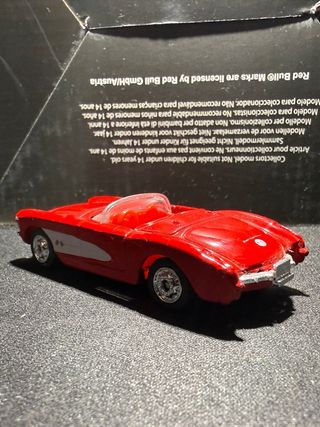 Corvette 1957 Welly 1/60 Vermelho