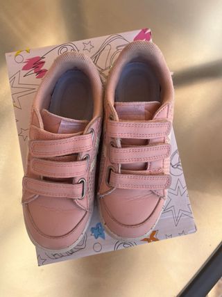 Zapatillas Minich niña rosa, talla 30
