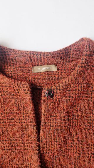 Soprabito C_amm in lana grezza