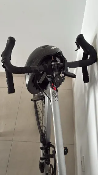 Bicicleta TRIDAN plateada