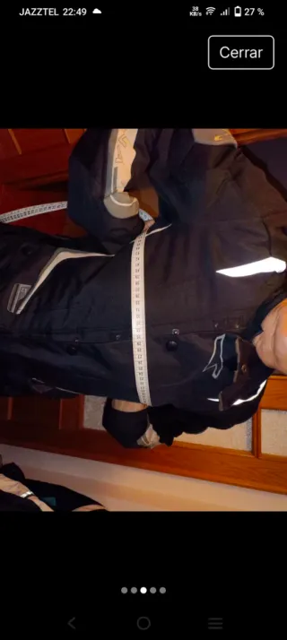 Chaqueta Moto IXS AIR-VENT Negra/Roja