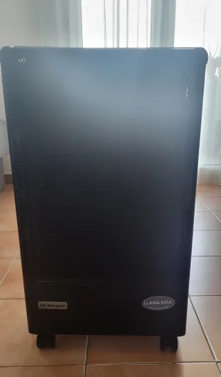Estufa butano Orbegozo llama azul.
