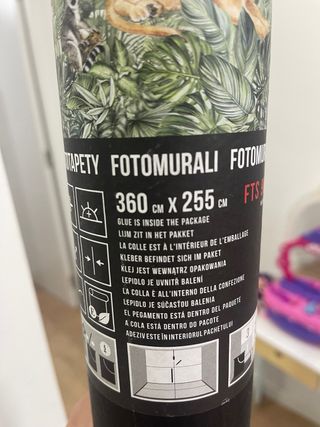 Papel pintado Selva Animales