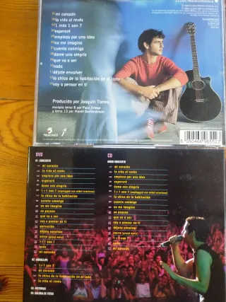 Lote 2 CDs y DVD Fran Perea