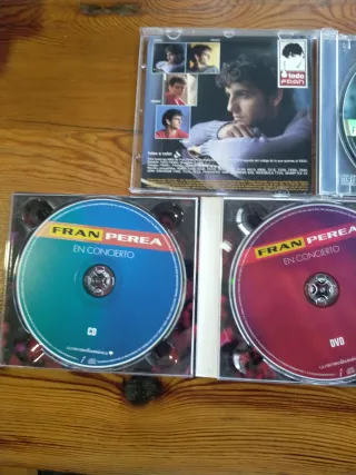 Lote 2 CDs y DVD Fran Perea