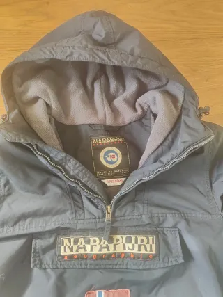 Chaqueta Napapijri Azul y Gris