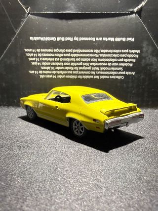 1970 Buick GSX Welly Amarelo 1/60