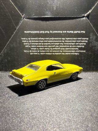 1970 Buick GSX Welly Amarelo 1/60