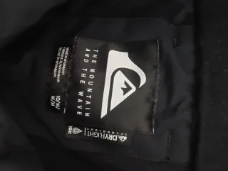 Pantalón de esquí negro quiksilver talla 135-140