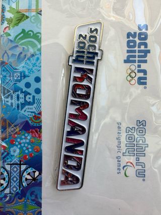 Pin Oficial Sochi 2014 Juegos Olímpicos y Paralímp