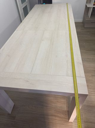 Mesa de comedor 159x90x76 extensible a 239x90x76