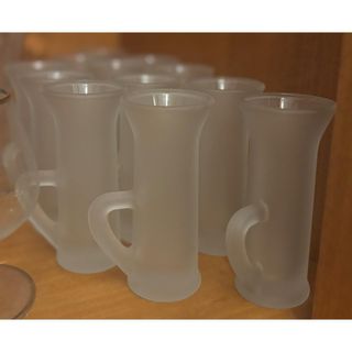 Set 12 Bicchierini liquore Vetro Opaco
