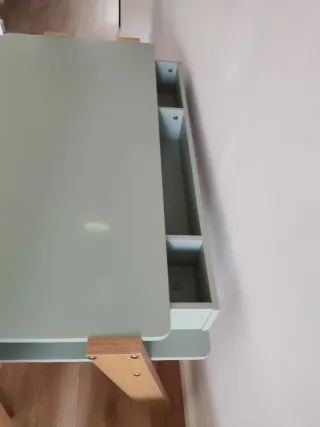 Escritorio infantil Vertbaudet verde claro