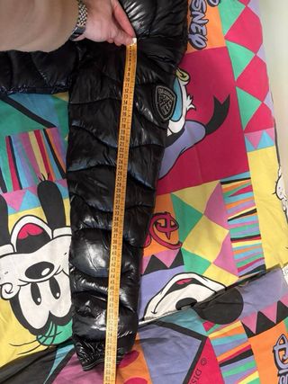 Giacca Blauer donna nera con pelliccia taglia L