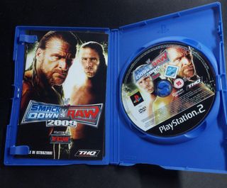 Lotto 5 giochi Smack Down vs Raw PS2 THQ