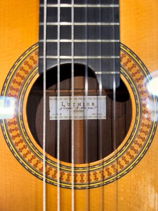 Guitarra Concierto Mengual y Margarit luthier