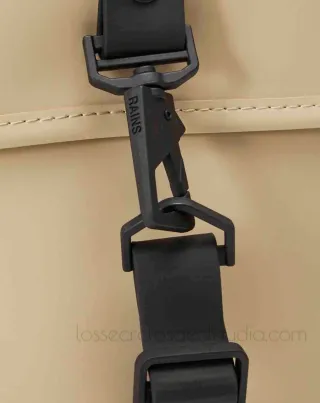 NUEVA mochila RAINS beige impermeable tendencia