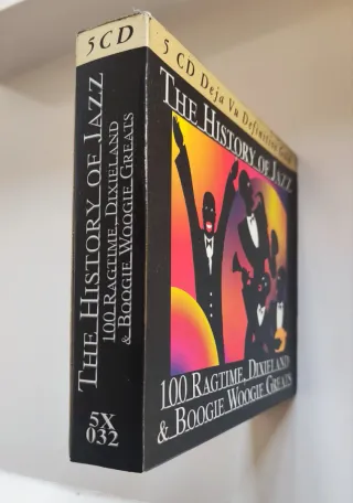 5 CD pack. The History of Jazz: 100 Greats