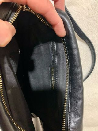 Bolso Pedro del Hierro negro y gris