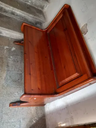 Banqueta de madera