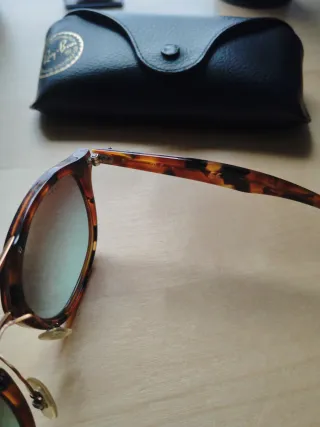 Gafas Ray-Ban originales Mujer Cristal Rosa Espejo