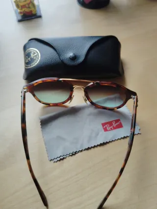 Gafas Ray-Ban originales Mujer Cristal Rosa Espejo