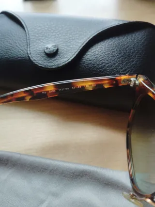 Gafas Ray-Ban originales Mujer Cristal Rosa Espejo