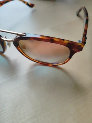 Gafas Ray-Ban originales Mujer Cristal Rosa Espejo