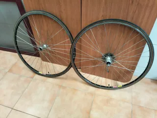 Ruedas rígidas núcleo Shimano 10v