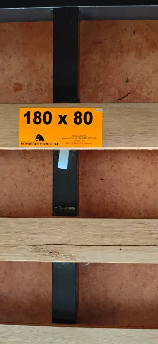 somier de lamas de 1,80x80