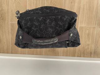 Maleta Kipling Negra flexible