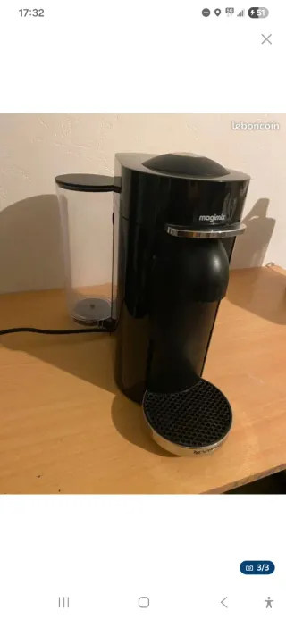 3 Cafeteras Nespresso de capsulas