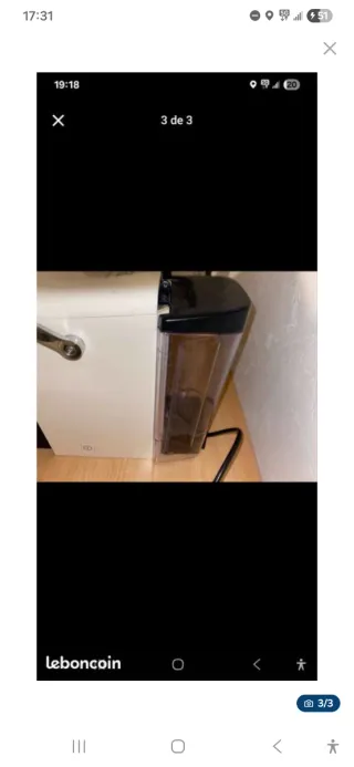 3 Cafeteras Nespresso de capsulas