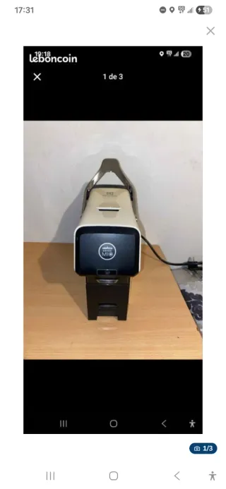 3 Cafeteras Nespresso de capsulas