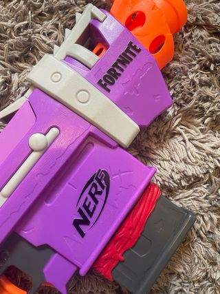 Fucile mitraglietta NerfxFortnite Viola Arancione