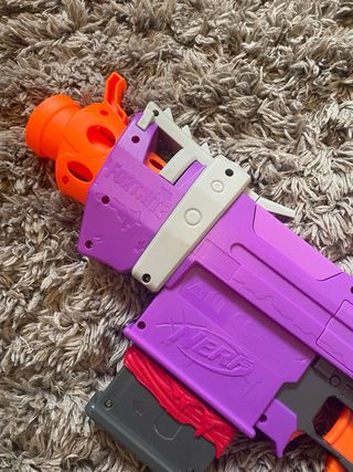 Fucile mitraglietta NerfxFortnite Viola Arancione