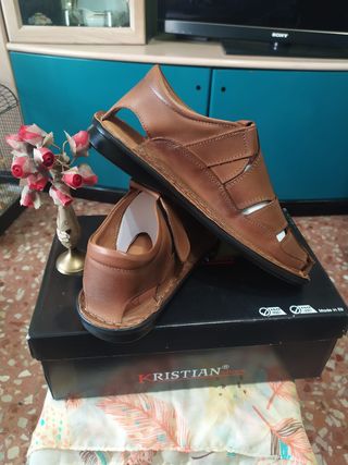 Sandalias Kristian Piel Talla 40 Verano