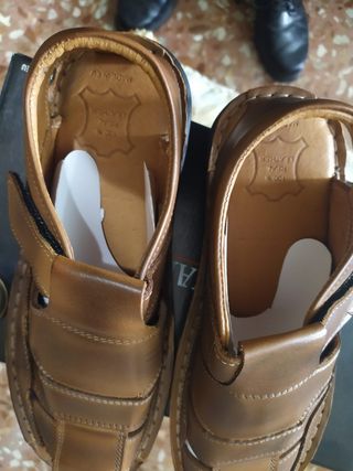 Sandalias Kristian Piel Talla 40 Verano