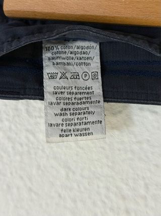 Pantalón Track Chino Tex Casual Men Y2K Dark Blue.