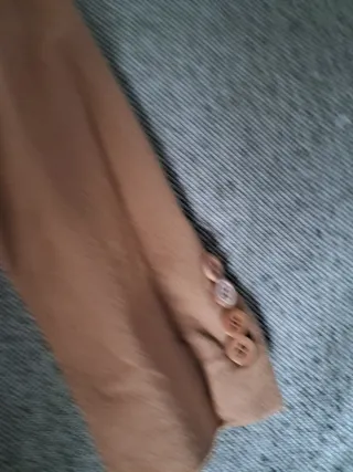 Abrigo de entretiempo marrón