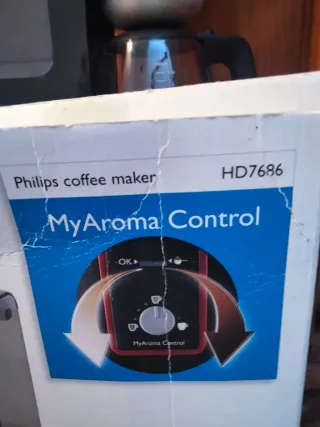 Cafetera Philips HD 7686