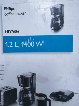 Cafetera Philips HD 7686