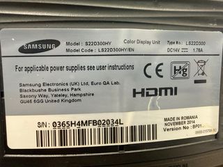 Monitor Samsung S22D300HY (21,5”)