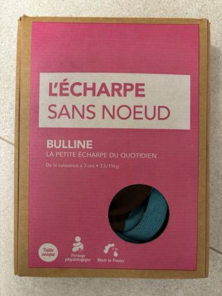 Bandolera de porteo con anillas