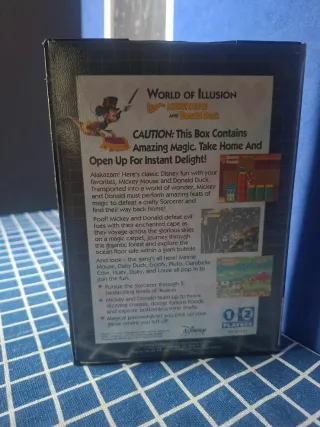 MEGADRIVE ORIGINAL WORLD OF ILLUSION